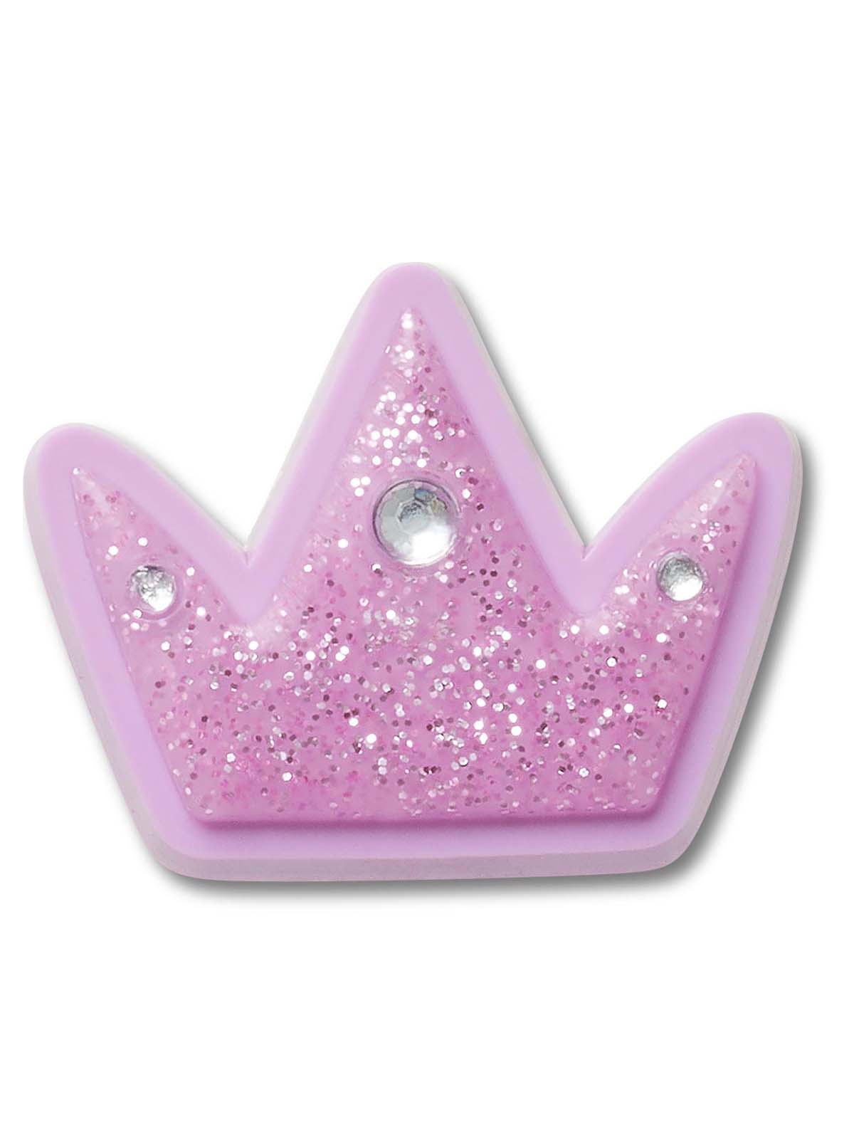 Jibbitz Pequeña Corona Púrpura Rosado Crocs