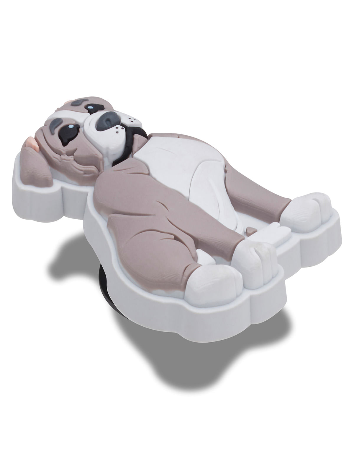 Jibbitz Perro Bulldog Gris Crocs