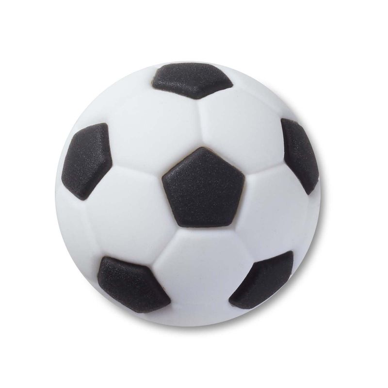 Jibbitz Balón De Fútbol Blanco Crocs