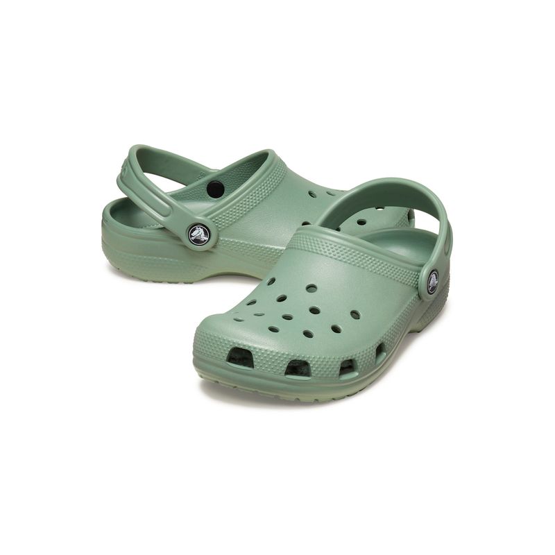 Zueco-Infantil-Classic-Clog-K-Verde-Musgo-Crocs--