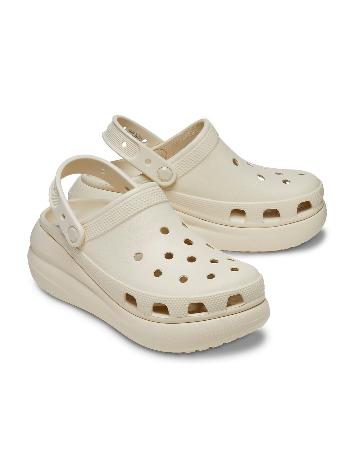 Zueco Mujer Crush Beige Crocs
