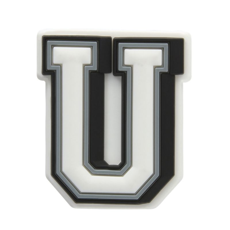 Jibbitz Letra U Blanco Crocs