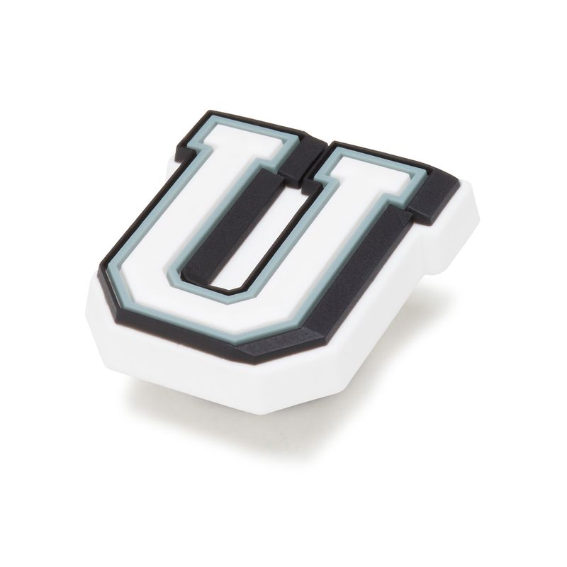 Jibbitz Letra U Blanco Crocs