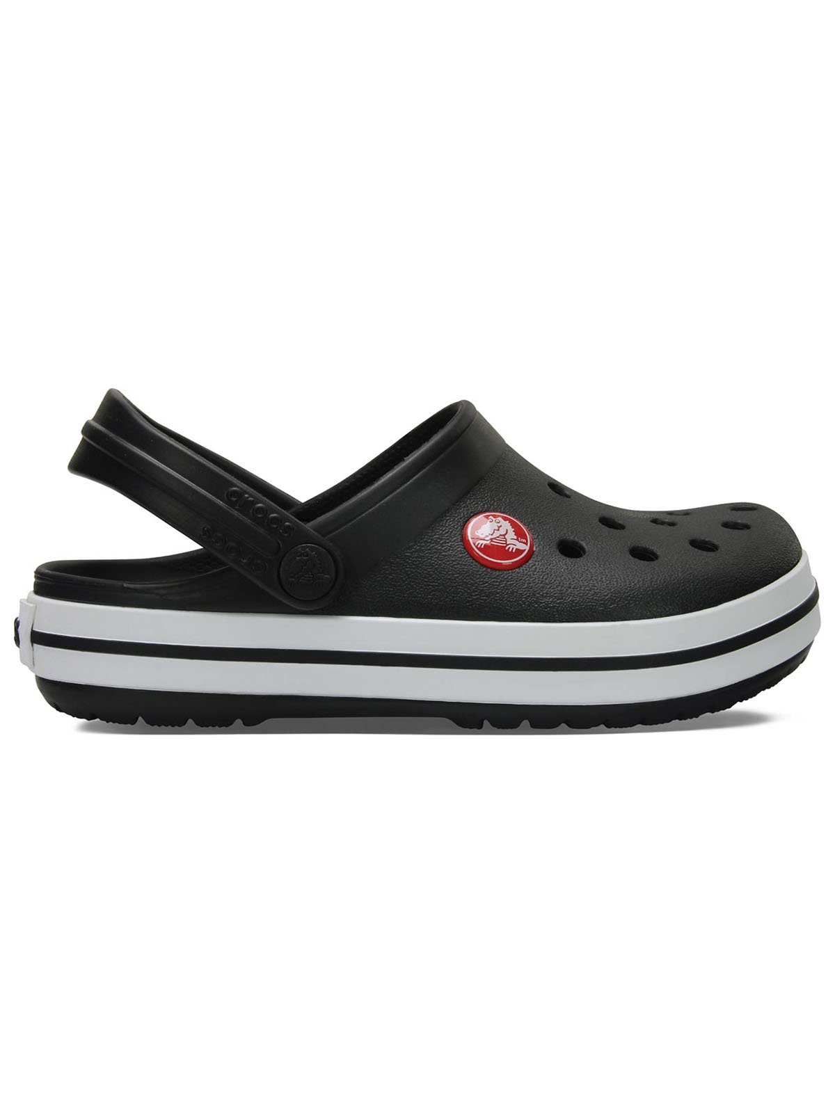 Zueco Infantil Crocband Clog Negro Crocs