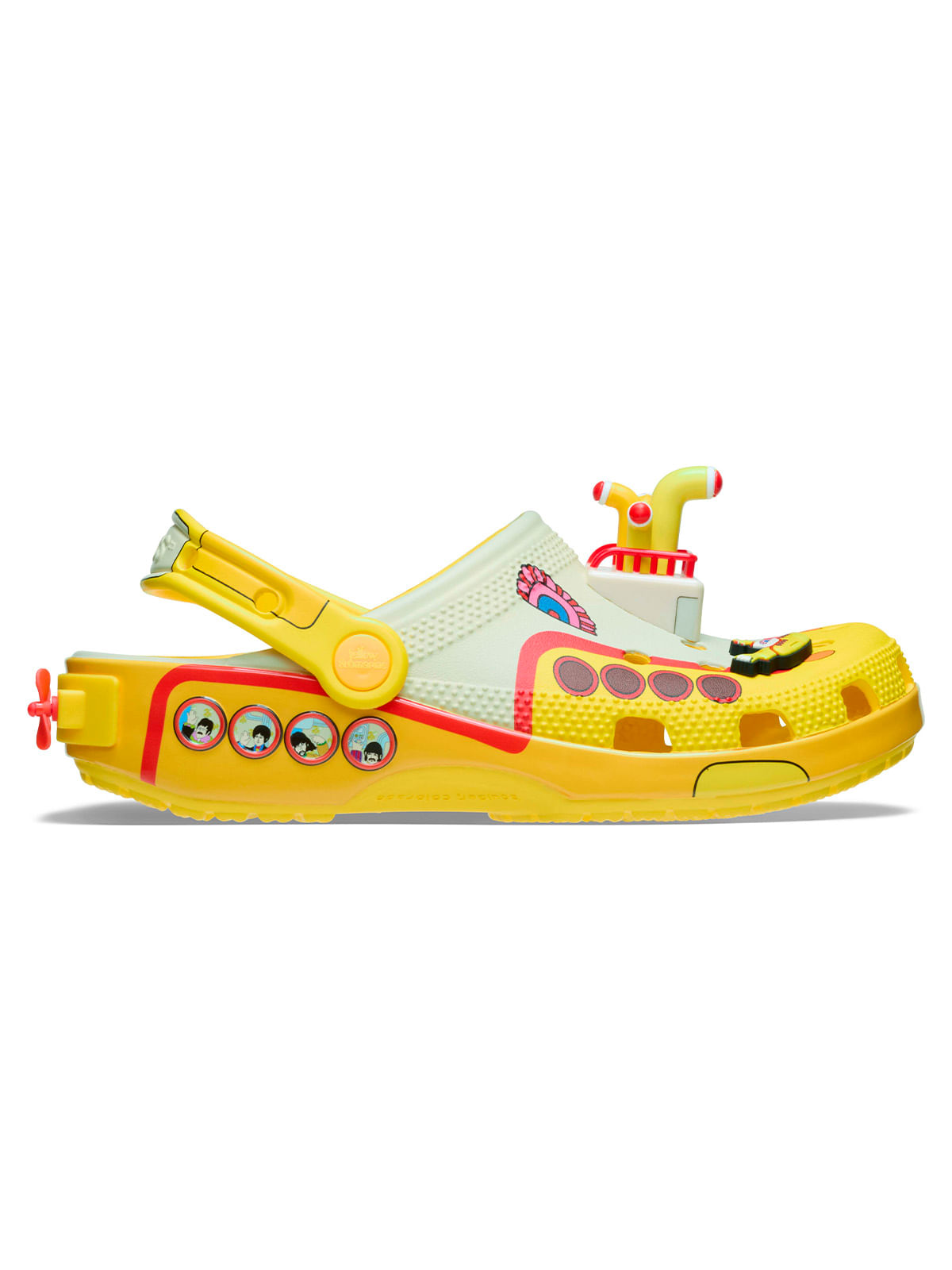 Zueco Unisex The Beatles Yellow Submarine Amarillo Crocs