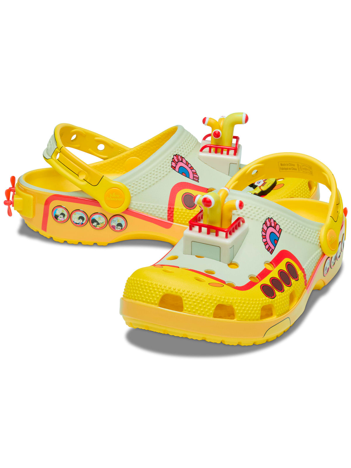 Zueco Unisex The Beatles Yellow Submarine Amarillo Crocs