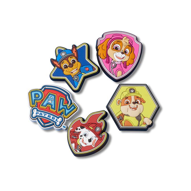 Jibbitz-Patrulla-Canina-Pack-de-5-Crocs