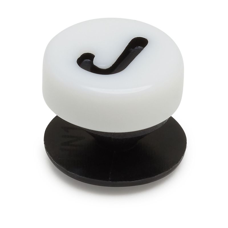 Jibbitz J Pequeña Carta de Amistad Blanco Crocs