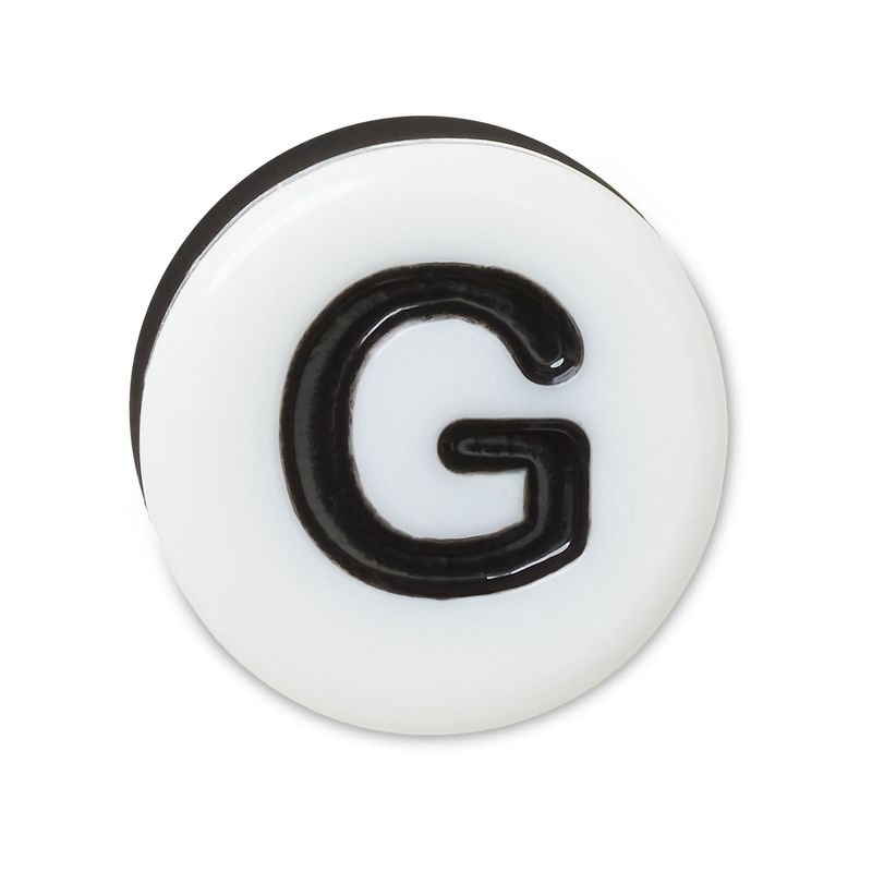 Jibbitz G Pequeña Carta de Amistad Blanco Crocs