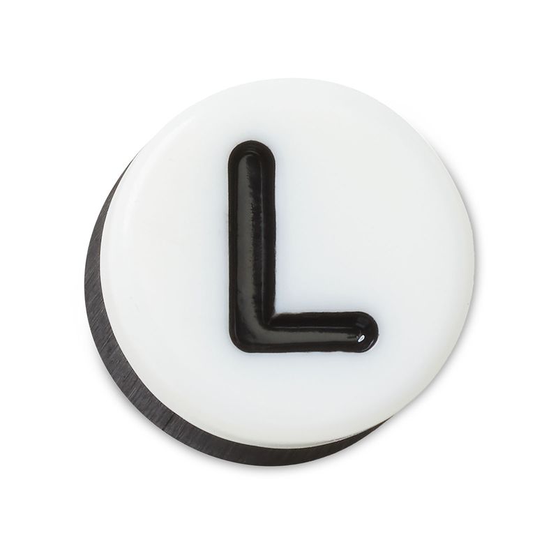 Jibbitz L Pequeña Carta de Amistad Blanco Crocs