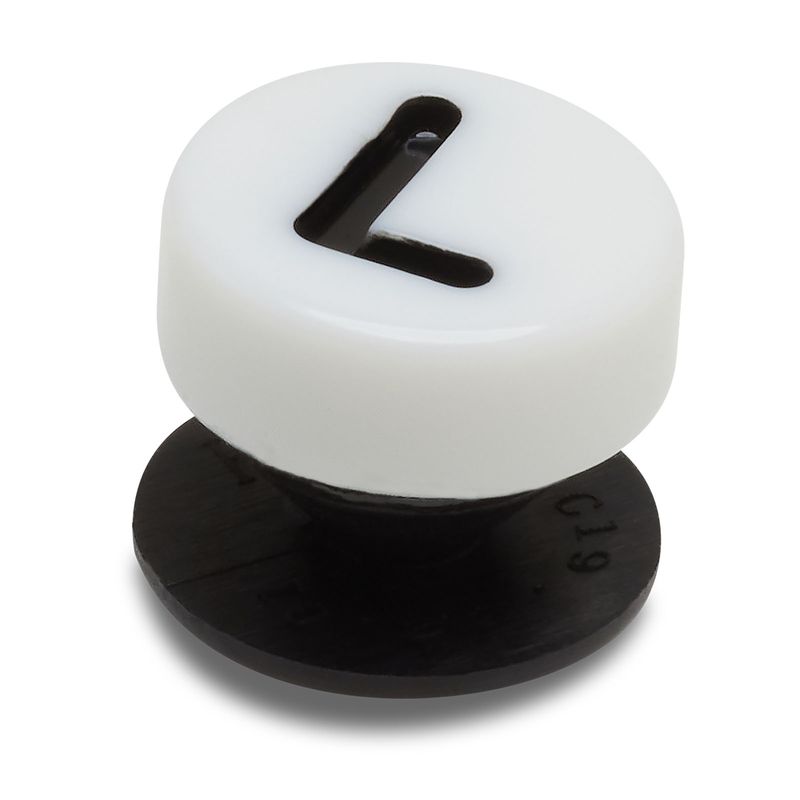 Jibbitz L Pequeña Carta de Amistad Blanco Crocs