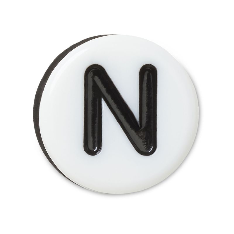 Jibbitz N Pequeña Carta de Amistad Blanco Crocs