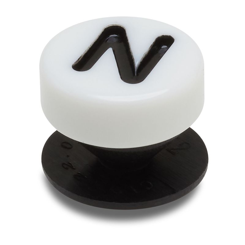 Jibbitz N Pequeña Carta de Amistad Blanco Crocs