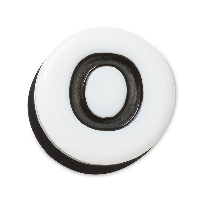 Jibbitz Oh, pequeña carta de amistad Blanco Crocs