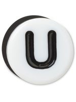 Jibbitz-U-pequeña-carta-de-amistad-Blanco-Crocs