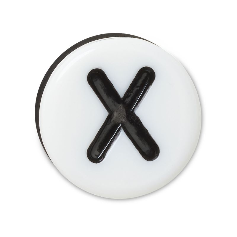 Jibbitz-X-Pequeña-Carta-de-Amistad-Blanco-Crocs