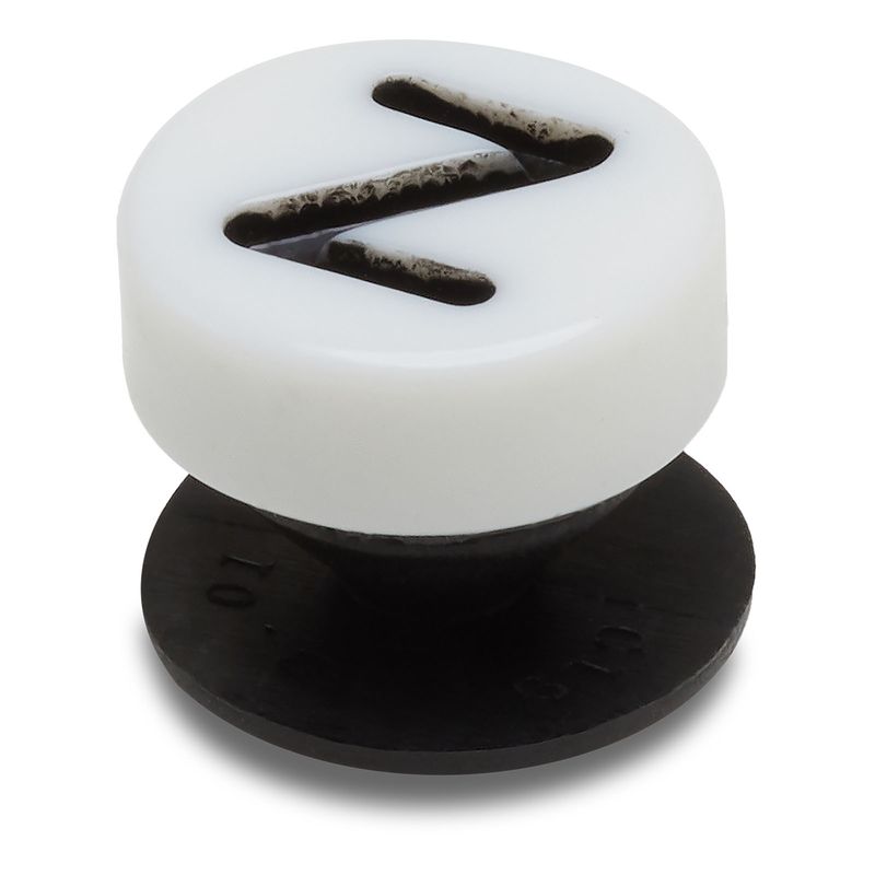 Jibbitz Z Pequeña Carta de Amistad Blanco Crocs