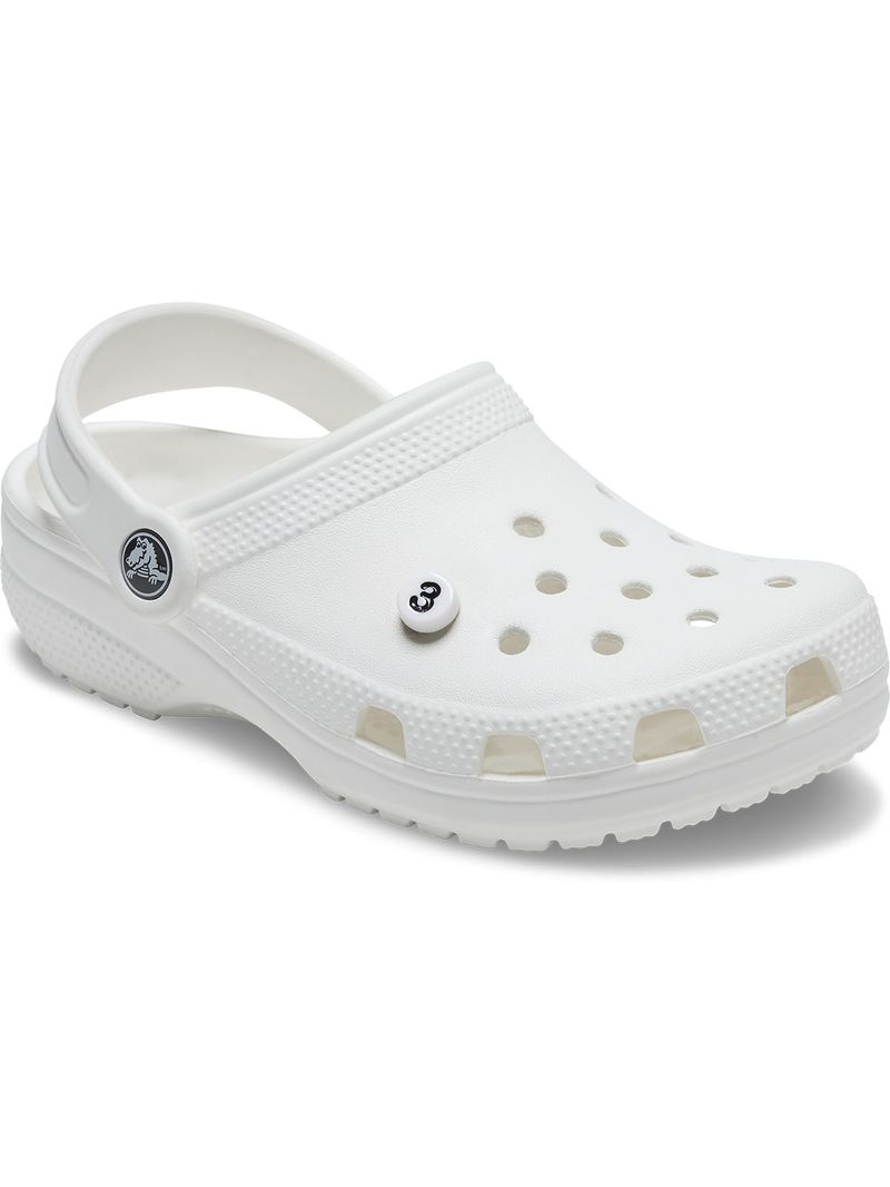 Jibbitz-Numero-Tres-Pequeña-Amistad-Blanco-Crocs