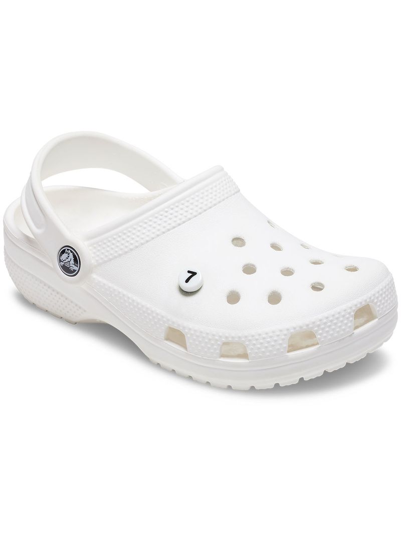 Jibbitz-Numero-Siete-Pequeña-Amistad-Blanco-Crocs