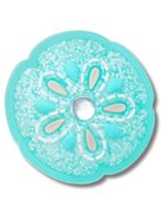 Jibbitz-Dolar-de-arena-gema-Celeste-Crocs