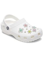 Jibbitz-Pack-de-5-Flores-Iridiscentes-Blanco-Crocs