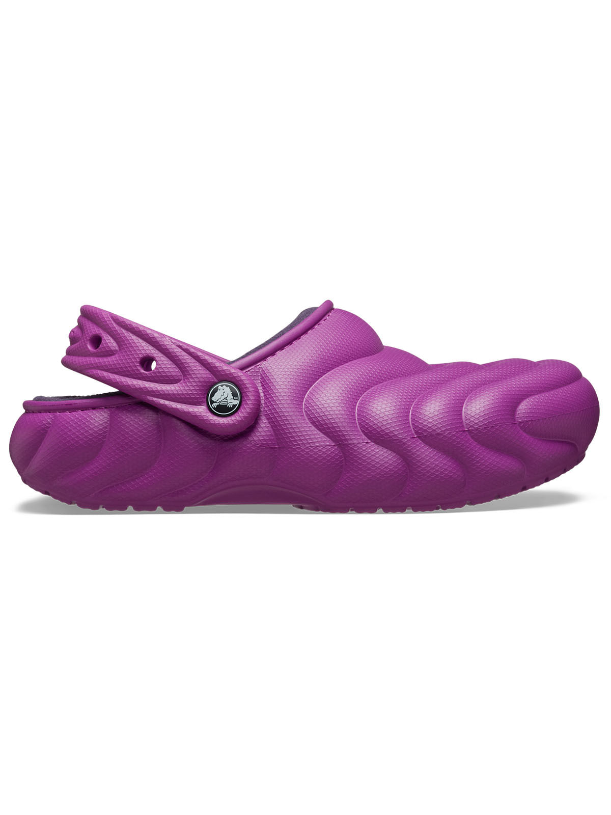 Zueco Unisex Classic Lined Clog Morado Crocs