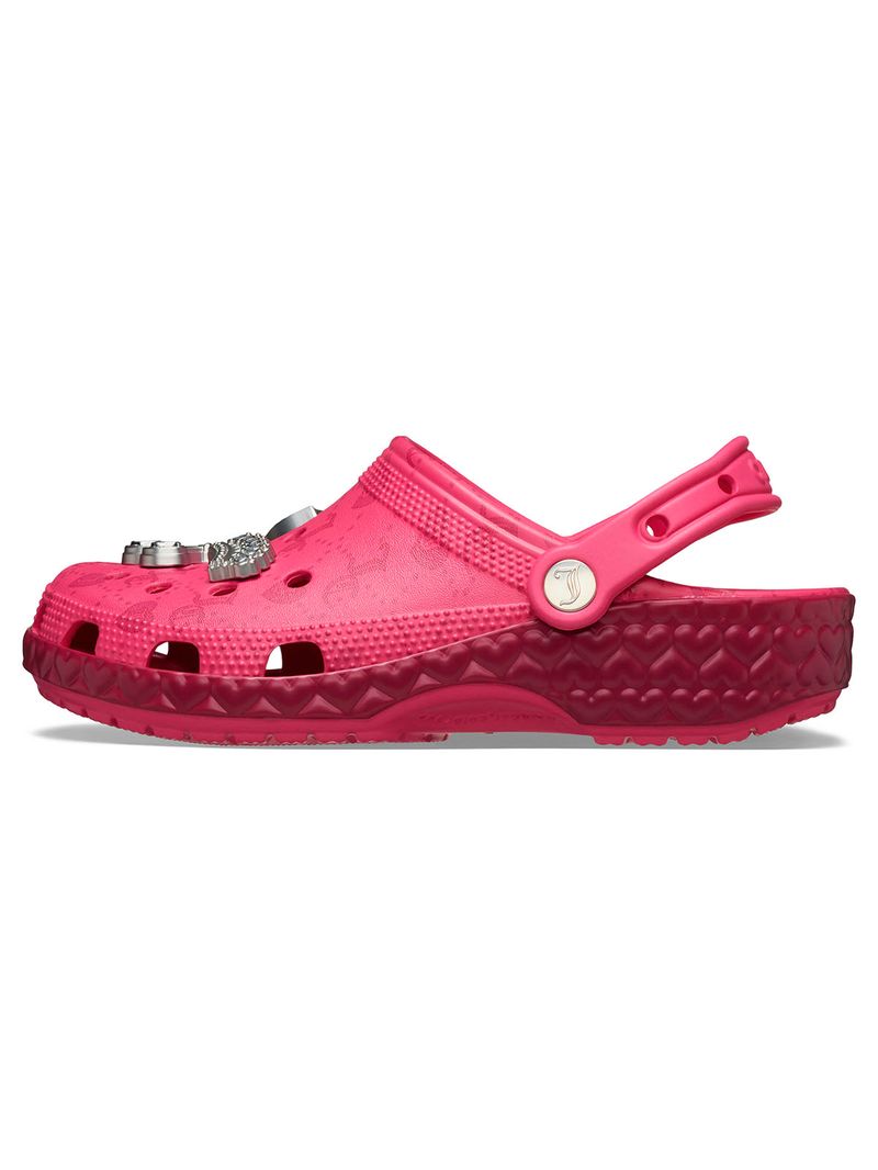 Zueco-Mujer-Juicy-Couture-Rosado-Crocs