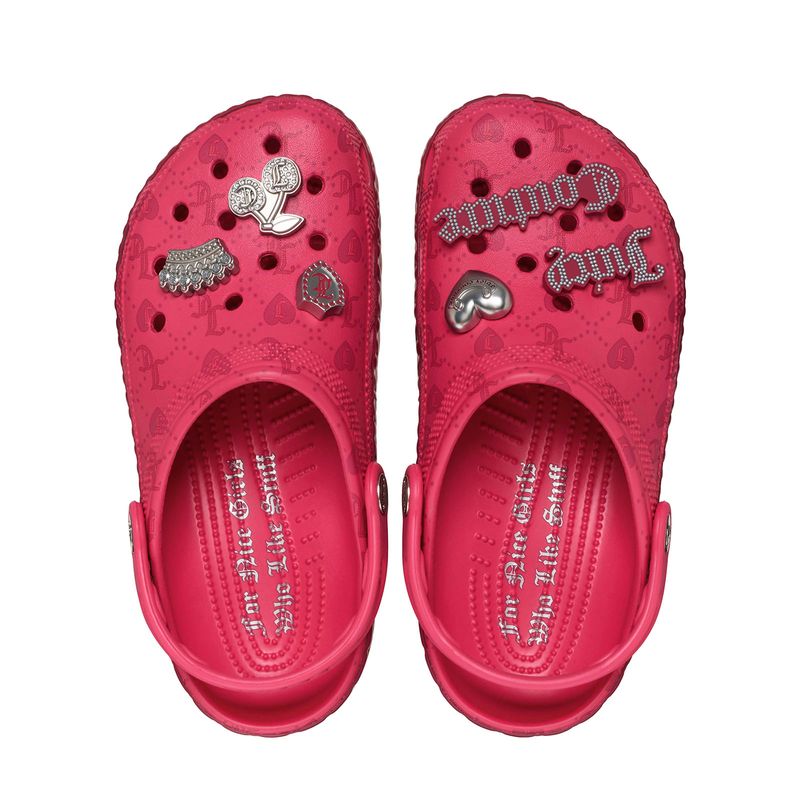 Zueco Mujer Juicy Couture Rosado Crocs