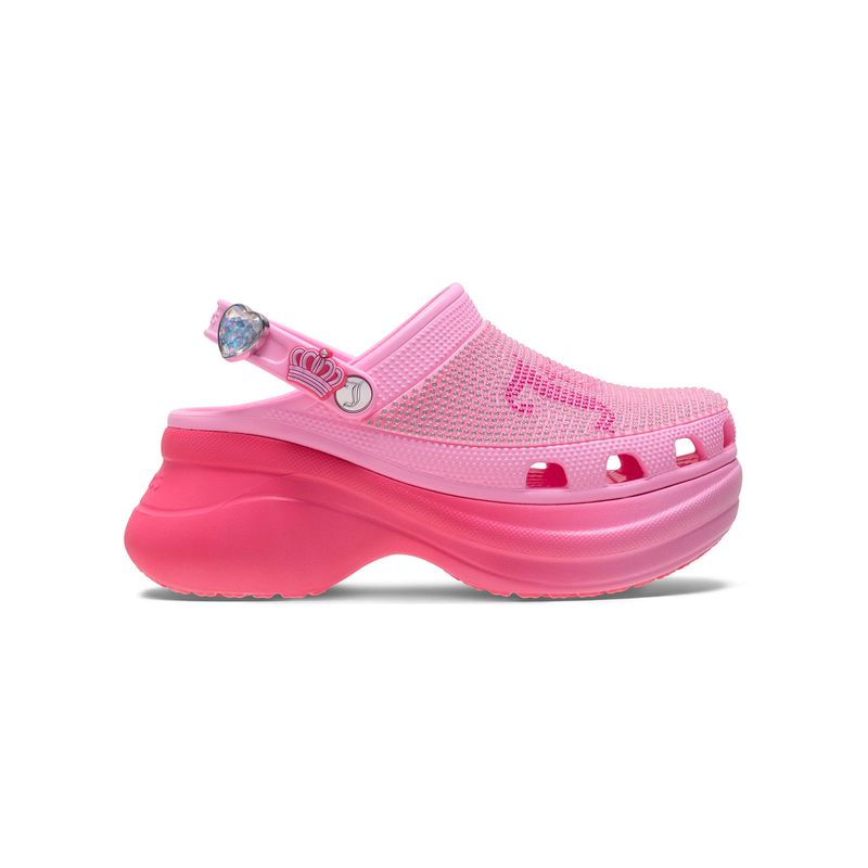 Zueco-Mujer-Juicy-Couture-Bae-Rosado-Crocs