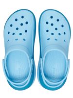 Zueco-Mujer-Megacrush-Matte-Celeste-Crocs