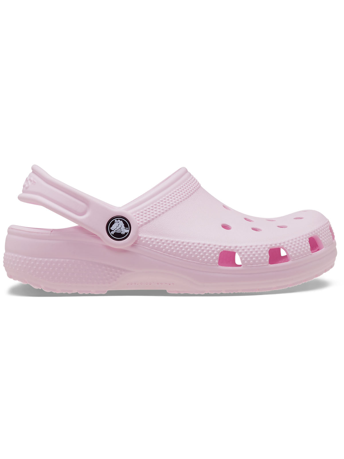 Zueco Infantil Classic Clog Rosa Crocs