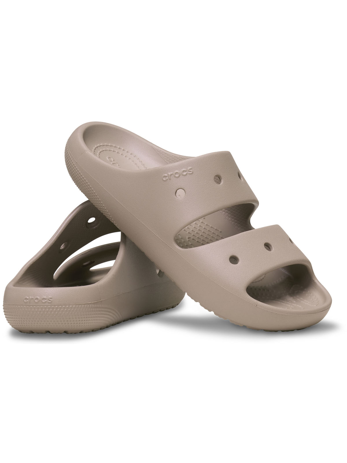 Sandalia Unisex Classic Crocs Sandal Café Crocs