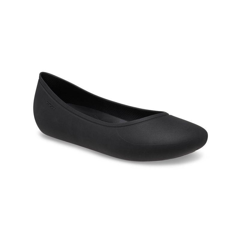 Sandalia Mujer Brooklyn Flat Negro Crocs