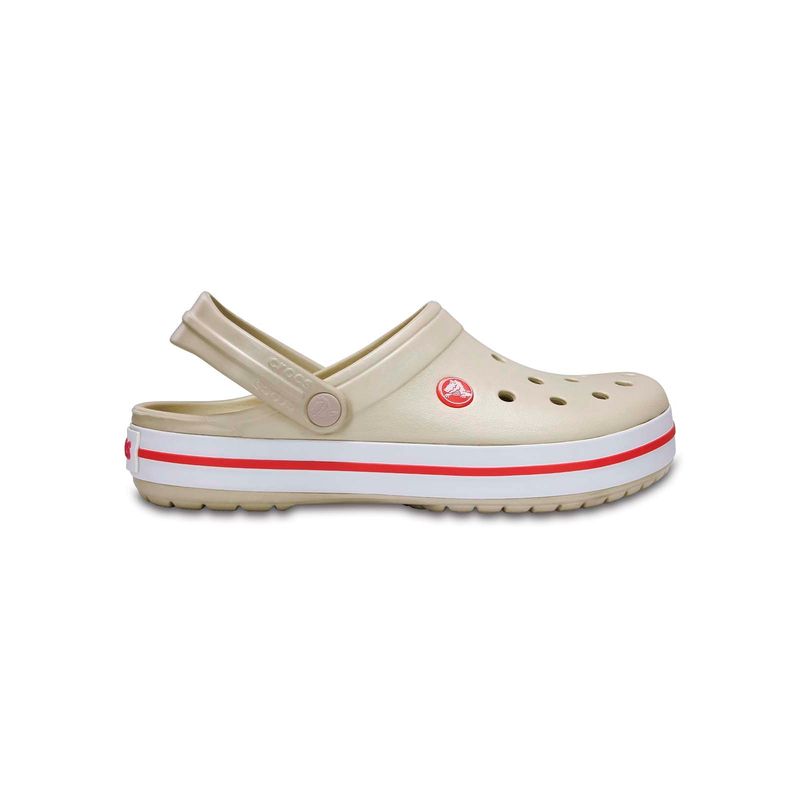 Zueco-Unisex-Crocband-Crema-Crocs