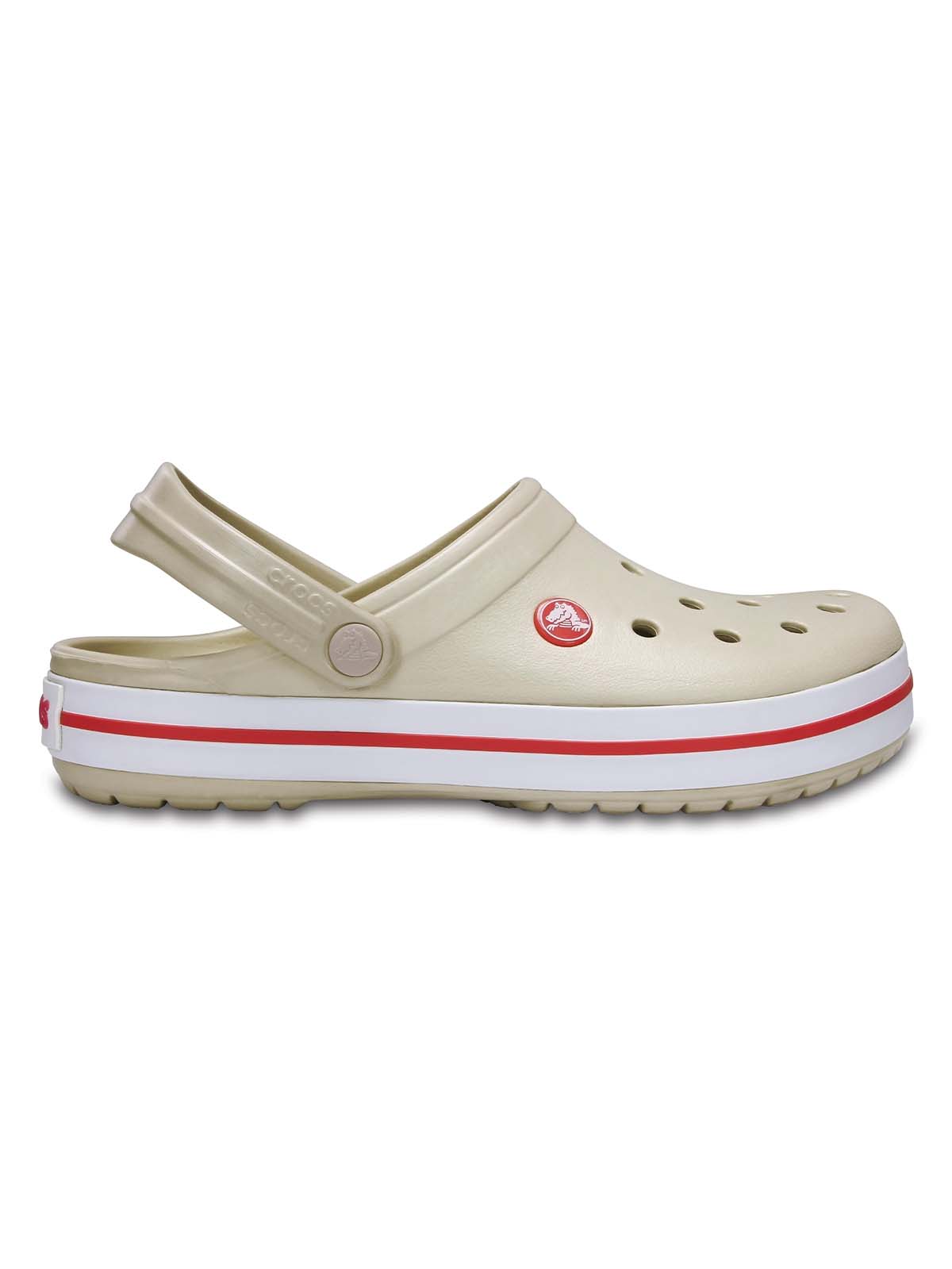 Zueco Unisex Crocband Crema Crocs