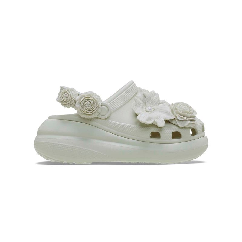 Zueco Mujer Crush Clog Blanco Crocs