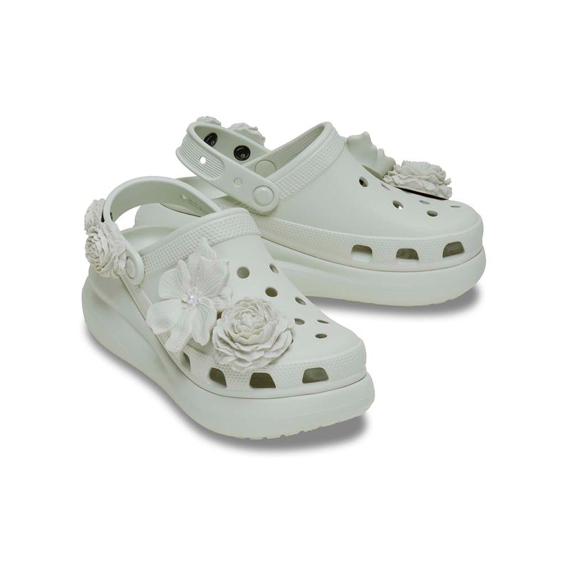 Zueco Mujer Crush Clog Blanco Crocs