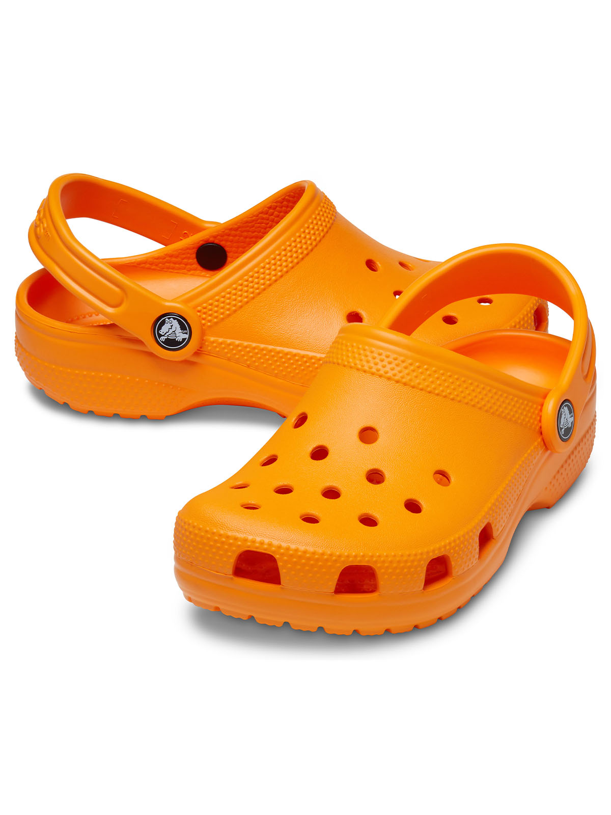 Zueco Niño Classic Clog Naranjo Crocs
