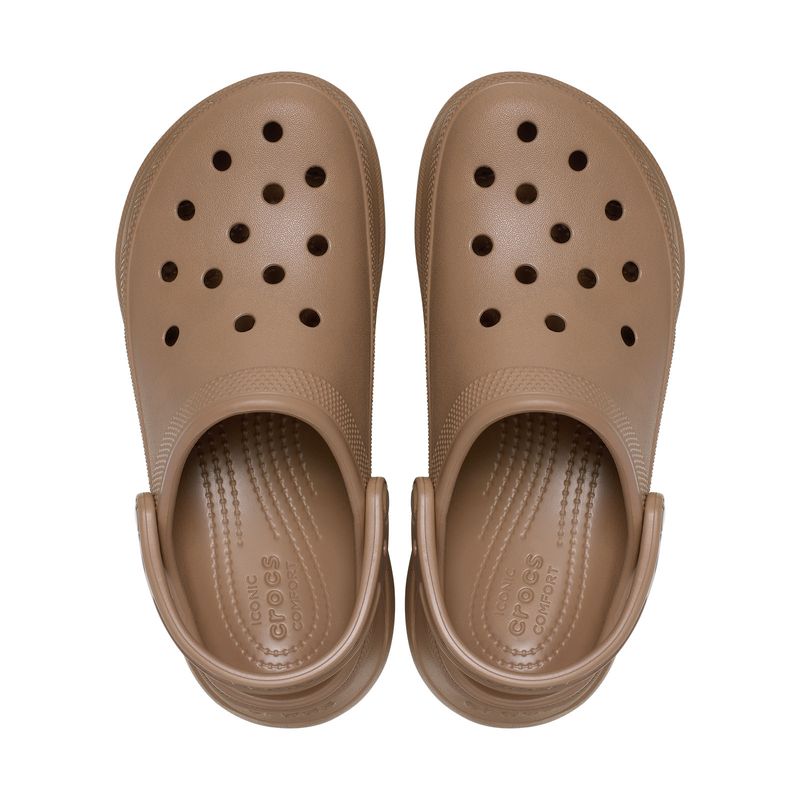 Zueco Mujer Bae Clog Café Crocs