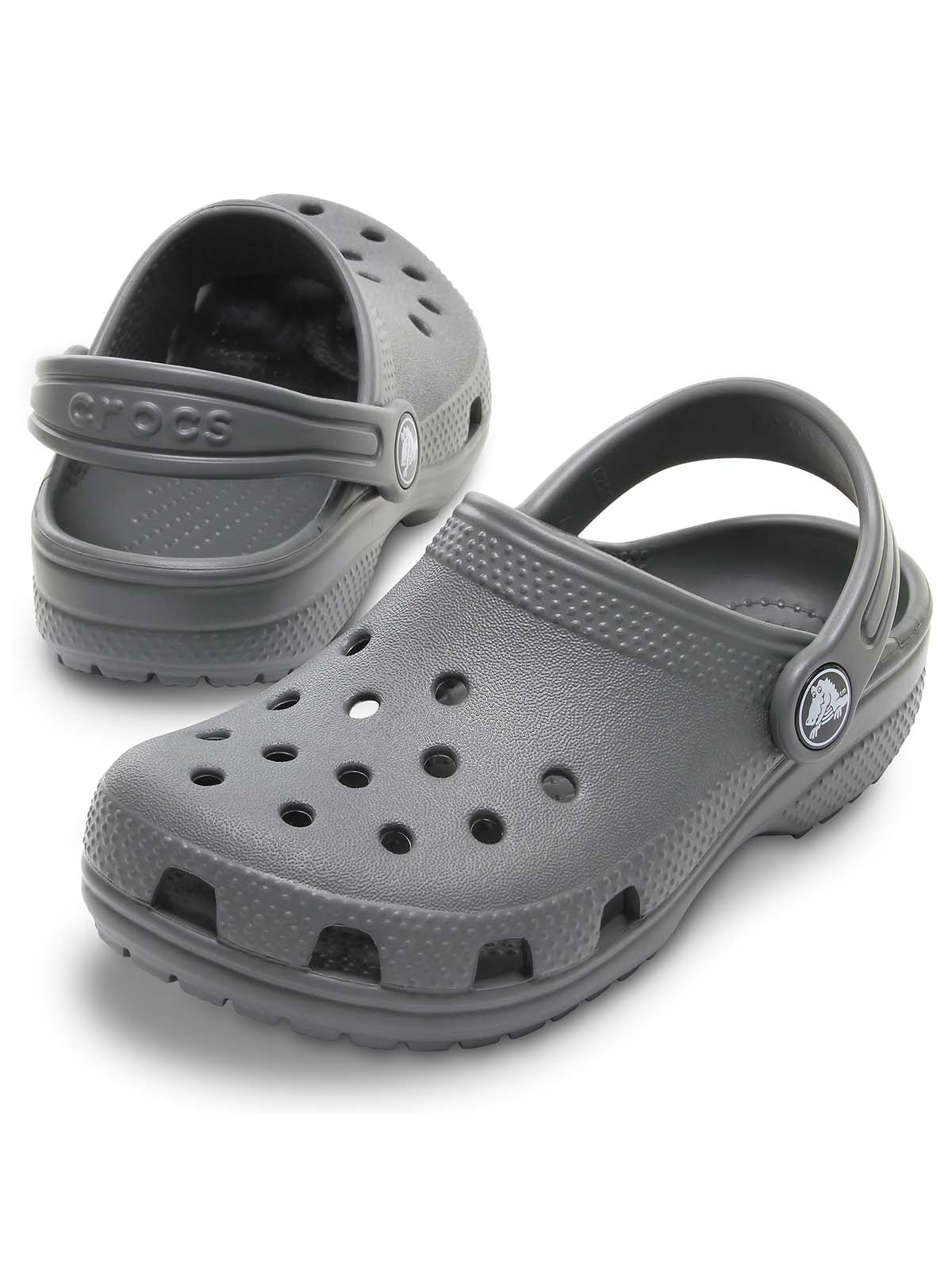 Zueco Infantil Classic Clog Gris Crocs