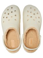 Zueco-Mujer-Plataforma-Beige-Crocs