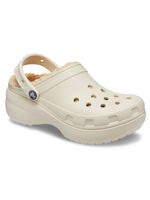 Zueco-Mujer-Plataforma-Beige-Crocs