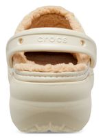 Zueco-Mujer-Plataforma-Beige-Crocs