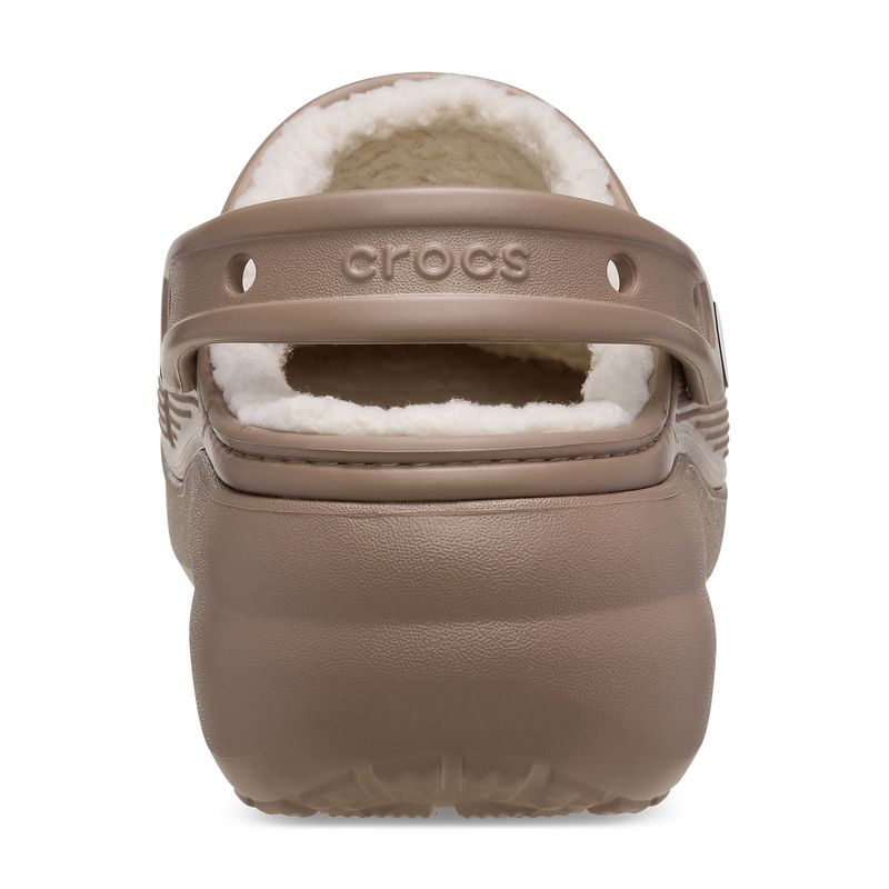 Zueco Mujer Lined Platform Café Crocs