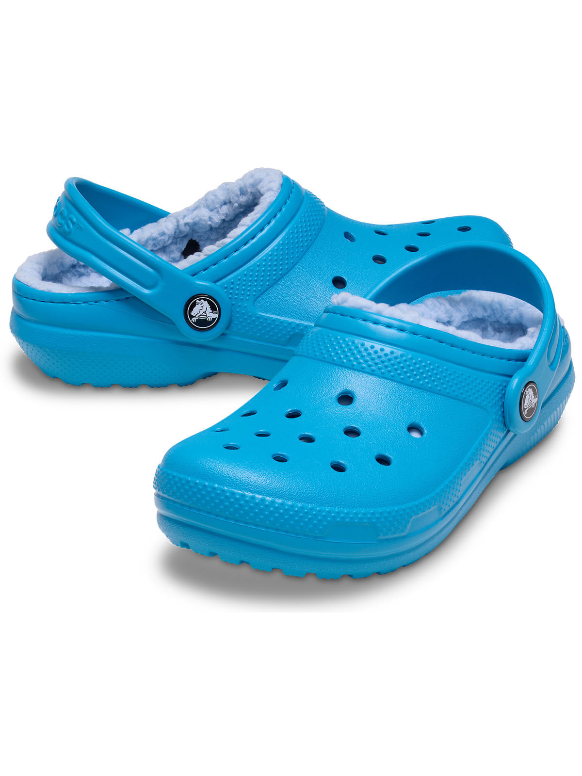 Zueco Niño Classic Lined Azul Crocs
