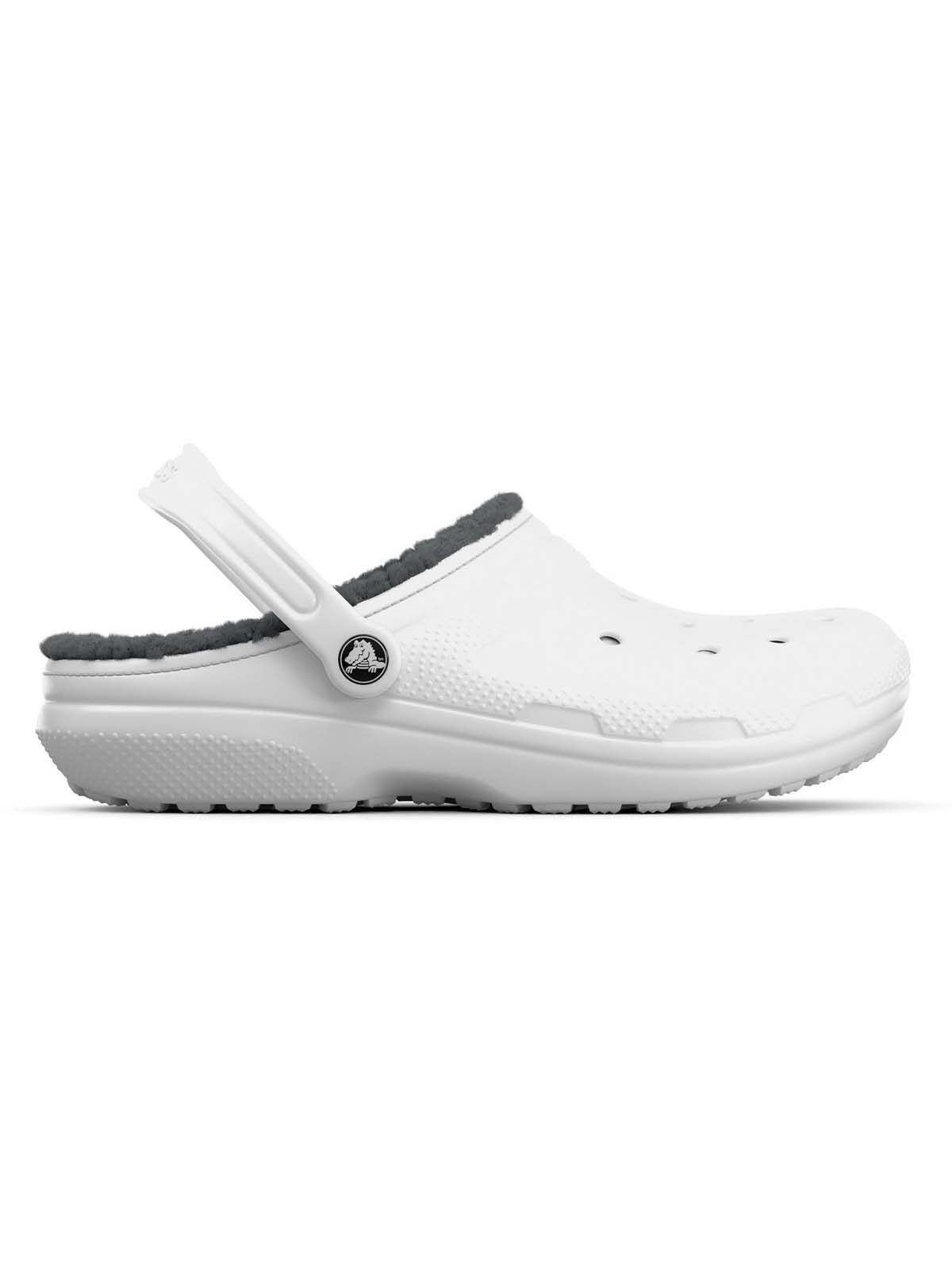 Zueco Unisex Classic Lined Blanco Crocs