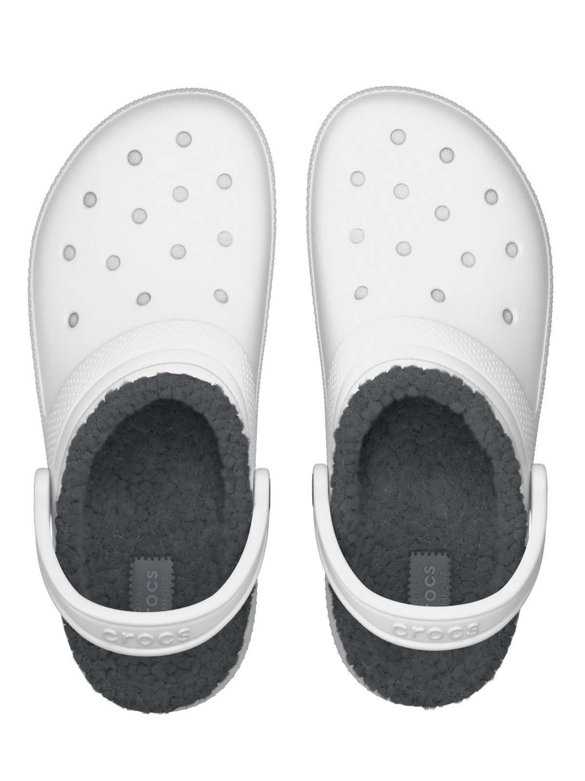 Zueco Unisex Classic Lined Blanco Crocs