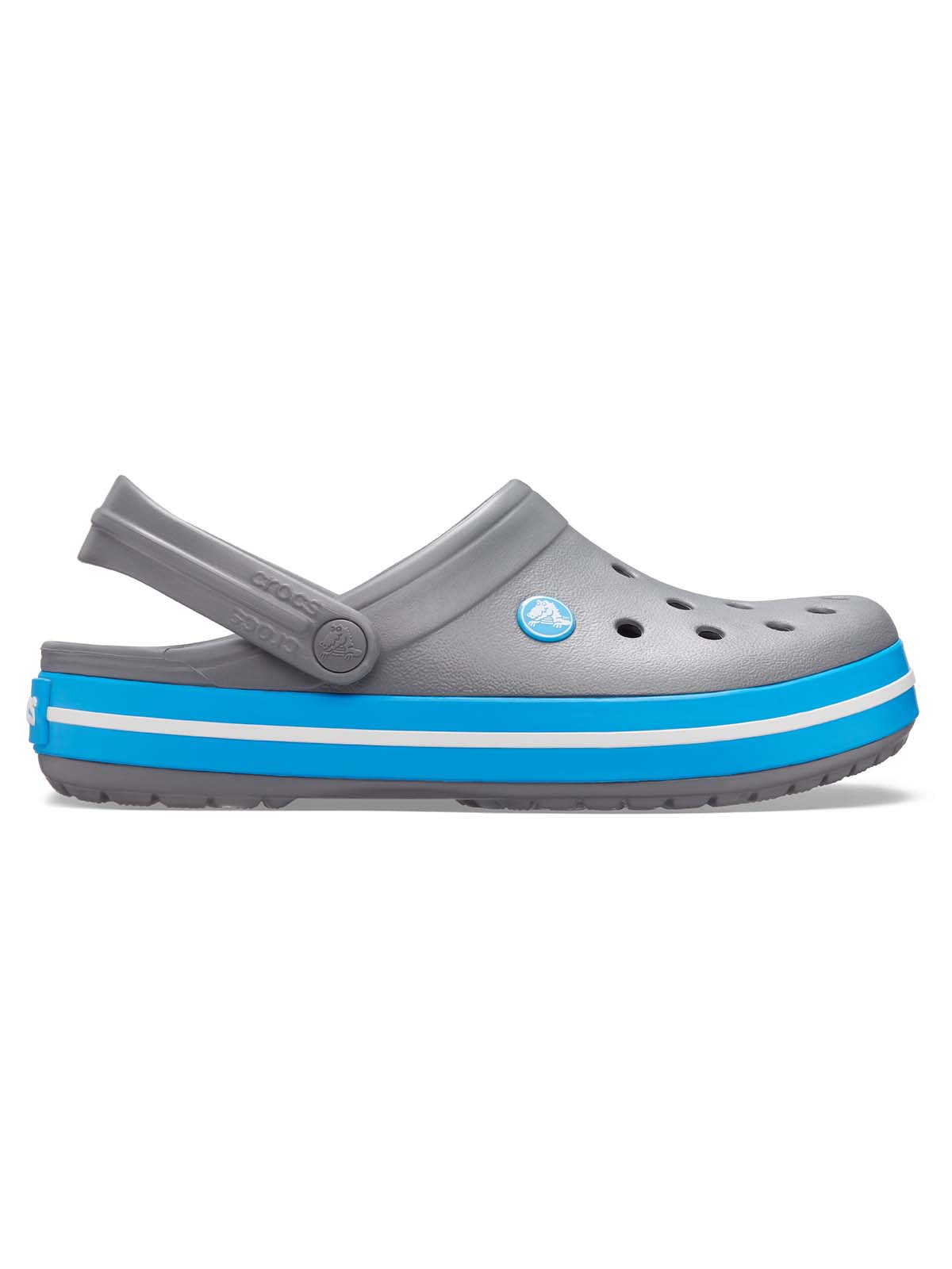 Zueco Unisex Crocband Gris Crocs