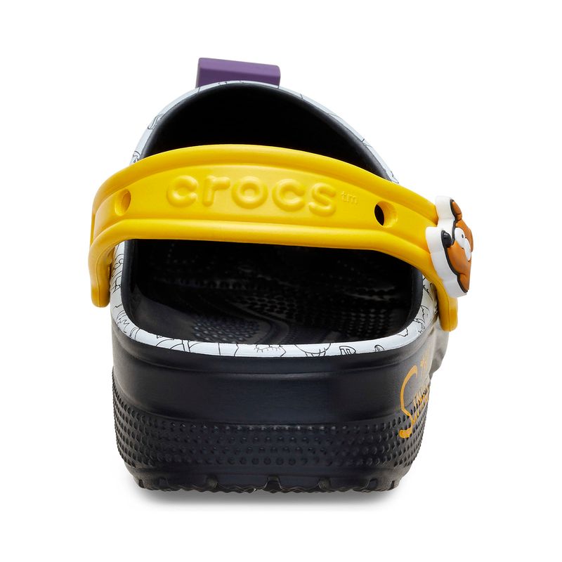 Zueco Unisex Los Simpsons Blanco Crocs