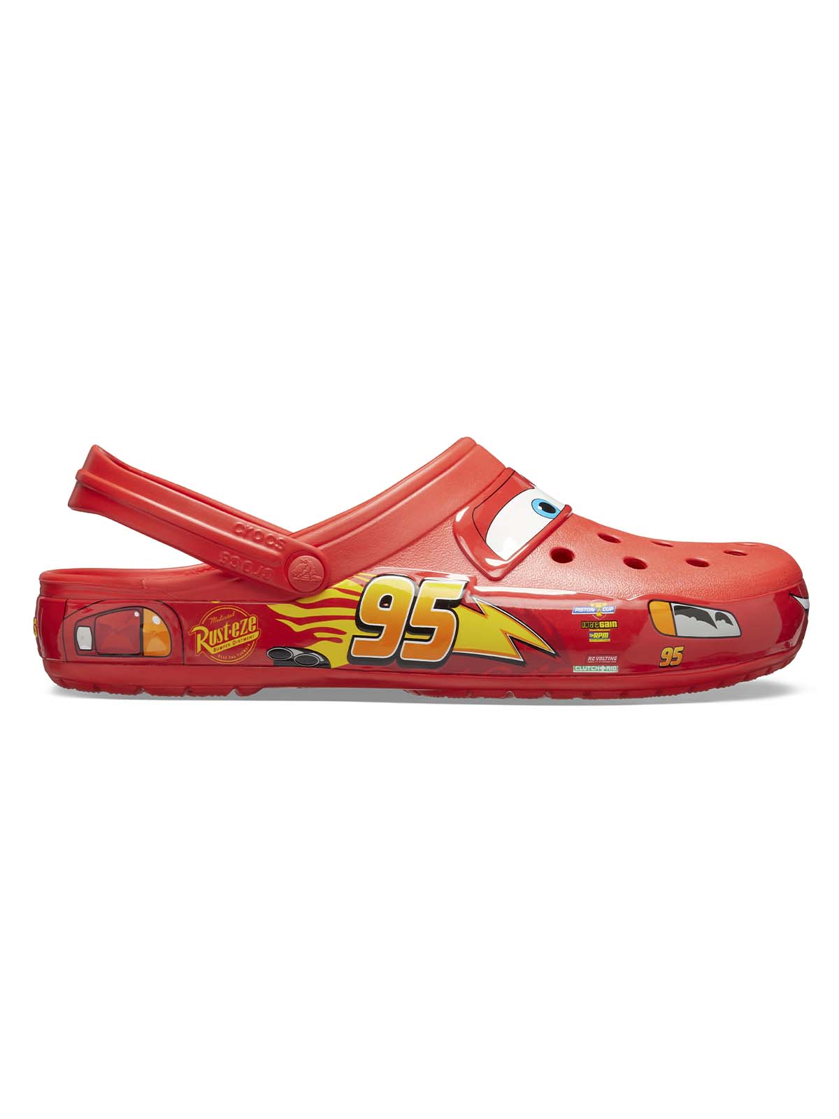 Zueco Unisex Rayo Mcqueen Rojo Crocs